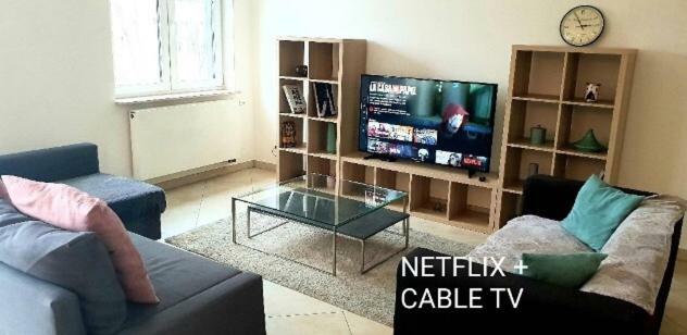 Apartamento Modern 100M2 Flat 2Mn Walking From Train Station In City Center, Free Parking -2A Luxemburgo Exterior foto